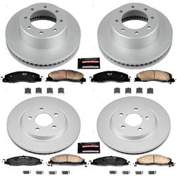 PowerStop Z17 Evolution Plus GEOMET Coated Brake Kits CRK5458