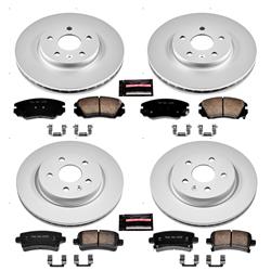 PowerStop Z17 Evolution Plus GEOMET Coated Brake Kits CRK5515