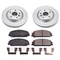 PowerStop Z17 Evolution Plus GEOMET Coated Brake Kits for 2008-2009 G8 - CRK5529