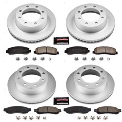 PowerStop Z17 Evolution Plus GEOMET Coated Brake Kits for 2010 F-350 SUPER DUTY - CRK5573