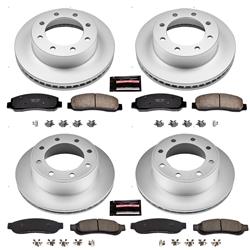 PowerStop Z17 Evolution Plus GEOMET Coated Brake Kits for 2010-2011 F-250 SUPER DUTY, F-350 SUPER DUTY - CRK5575