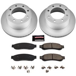 PowerStop Z17 Evolution Plus GEOMET Coated Brake Kits for 2010-2012 F-250 SUPER DUTY, F-350 SUPER DUTY - CRK5578