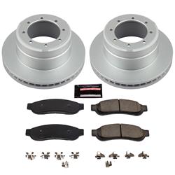 PowerStop Z17 Evolution Plus GEOMET Coated Brake Kits for 2010-2012 F-350 SUPER DUTY, F-450 SUPER DUTY - CRK5579