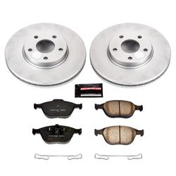 PowerStop Z17 Evolution Plus GEOMET Coated Brake Kits for 2010-2013 TRANSIT CONNECT - CRK5580