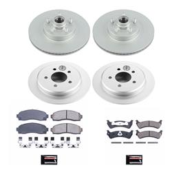 PowerStop Z17 Evolution Plus GEOMET Coated Brake Kits for 2001-2002 EXPLORER SPORT - CRK5594