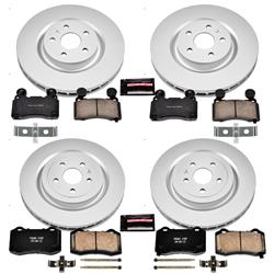 PowerStop Z17 Evolution Plus GEOMET Coated Brake Kits for 2010-2015 CAMARO - CRK5603
