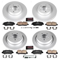 PowerStop Z23 Evolution Sport GEOMET Coated Brake Kits for 2006-2009 RANGE ROVER - CRK5632