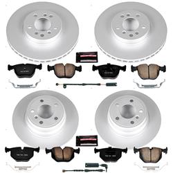 PowerStop Z23 Evolution Sport GEOMET Coated Brake Kits for 2000-2006 X5 - CRK5718