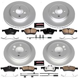 PowerStop Z23 Evolution Sport GEOMET Coated Brake Kits for 2002-2006 COOPER - CRK5725