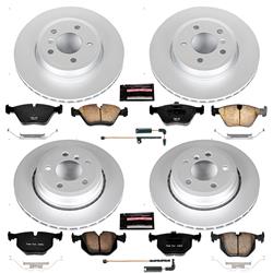 PowerStop Z23 Evolution Sport GEOMET Coated Brake Kits for 2004-2010 X3 - CRK5737