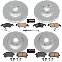 PowerStop Z23 Evolution Sport GEOMET Coated Brake Kits CRK5754