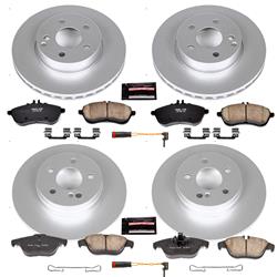PowerStop Z23 Evolution Sport GEOMET Coated Brake Kits for 2012-2015 C250, 2008-2012 C300 - CRK5791