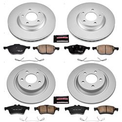PowerStop Z17 Evolution Plus GEOMET Coated Brake Kits for 2008-2015 5 - CRK5804