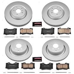 PowerStop Z17 Evolution Plus GEOMET Coated Brake Kits CRK5823