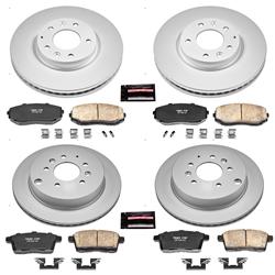 PowerStop Z17 Evolution Plus GEOMET Coated Brake Kits for 2007-2012 CX-7 - CRK5829