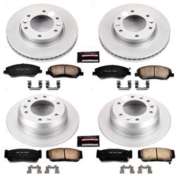PowerStop Z17 Evolution Plus GEOMET Coated Brake Kits for 2007 ENTOURAGE, 2006 SEDONA - CRK5832
