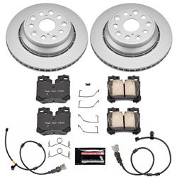 PowerStop Z17 Evolution Plus GEOMET Coated Brake Kits for 2010-2017 LS460 - CRK5840