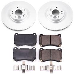 PowerStop Z17 Evolution Plus GEOMET Coated Brake Kits for 2009-2014 GENESIS - CRK5843