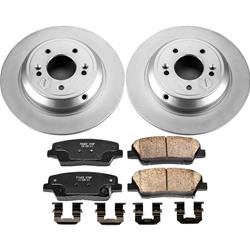 PowerStop Z17 Evolution Plus GEOMET Coated Brake Kits for 2019-2023 G70, 2009 GENESIS, 2018-2021 STINGER - CRK5847