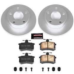 PowerStop Z23 Evolution Sport GEOMET Coated Brake Kits for 1996-2001 A4 QUATTRO - CRK584