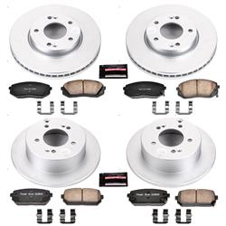 PowerStop Z17 Evolution Plus GEOMET Coated Brake Kits for 2007-2010 RONDO - CRK5852