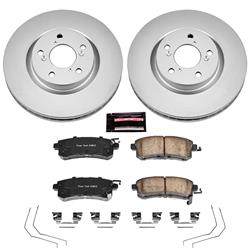 PowerStop Z17 Evolution Plus GEOMET Coated Brake Kits for 2011-2014 ODYSSEY - CRK5857