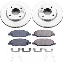 PowerStop Z17 Evolution Plus GEOMET Coated Brake Kits for 2009-2011 VERSA - CRK5862