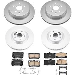 PowerStop Z17 Evolution Plus GEOMET Coated Brake Kits CRK5869