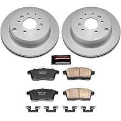 PowerStop Z17 Evolution Plus GEOMET Coated Brake Kits for 2007-2012 CX-7 - CRK5876