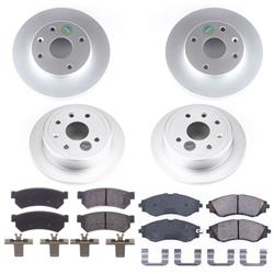 PowerStop Z17 Evolution Plus GEOMET Coated Brake Kits for 2007-2008 FORENZA, RENO - CRK5896