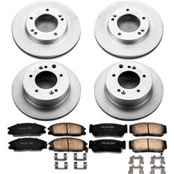 PowerStop Z17 Evolution Plus GEOMET Coated Brake Kits for 2003-2006 SORENTO - CRK5900
