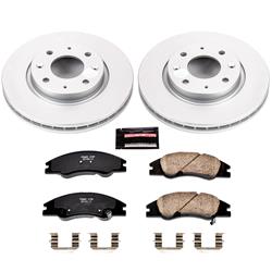 PowerStop Z17 Evolution Plus GEOMET Coated Brake Kits for 2004-2009 SPECTRA, 2005-2009 SPECTRA5 - CRK5903