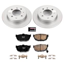 PowerStop Z17 Evolution Plus GEOMET Coated Brake Kits for 2004-2009 SPECTRA, 2005-2009 SPECTRA5 - CRK5905