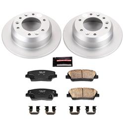 PowerStop Z17 Evolution Plus GEOMET Coated Brake Kits for 2007-2008 ENTOURAGE, 2007-2014 SEDONA - CRK5906