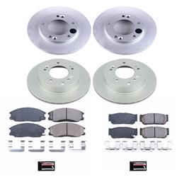 PowerStop Z17 Evolution Plus GEOMET Coated Brake Kits for 2007-2009 SORENTO - CRK5909