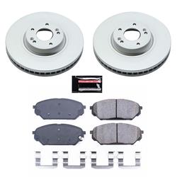 PowerStop Z17 Evolution Plus GEOMET Coated Brake Kits for 2007-2012 VERACRUZ - CRK5918