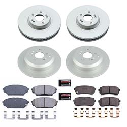 PowerStop Z17 Evolution Plus GEOMET Coated Brake Kits for 2007-2012 VERACRUZ - CRK5919