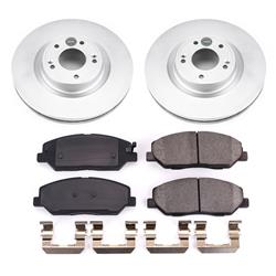 PowerStop Z17 Evolution Plus GEOMET Coated Brake Kits for 2009-2011 GENESIS - CRK5921