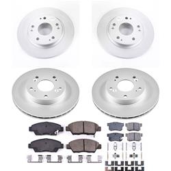 PowerStop Z17 Evolution Plus GEOMET Coated Brake Kits for 2011-2015 CR-Z - CRK5936