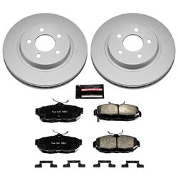 PowerStop Z17 Evolution Plus GEOMET Coated Brake Kits for 2012 MUSTANG - CRK5941