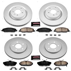 PowerStop Z17 Evolution Plus GEOMET Coated Brake Kits for 2011-2014 MUSTANG - CRK5943