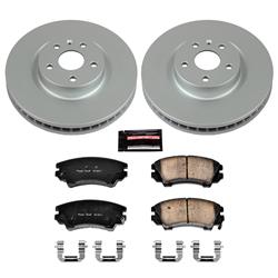 PowerStop Z17 Evolution Plus GEOMET Coated Brake Kits for 2011-2017 CAPRICE - CRK5948