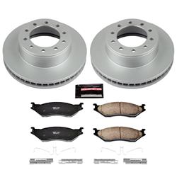 PowerStop Z17 Evolution Plus GEOMET Coated Brake Kits for 2005-2016 F-450 SUPER DUTY, F-550 SUPER DUTY - CRK5964