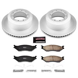 PowerStop Z17 Evolution Plus GEOMET Coated Brake Kits for 2005-2016 F-450 SUPER DUTY, F-550 SUPER DUTY, 2006-2009 LCF - CRK5966