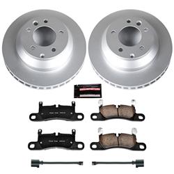 PowerStop Z23 Evolution Sport GEOMET Coated Brake Kits for 2011-2018 CAYENNE, 2011-2017 TOUAREG - CRK5979