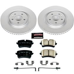 PowerStop Z23 Evolution Sport GEOMET Coated Brake Kits for 2012 A7 QUATTRO, 2015-2021 MACAN - CRK6001
