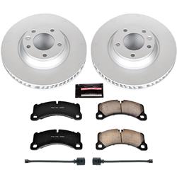 PowerStop Z23 Evolution Sport GEOMET Coated Brake Kits for 2011-2013 CAYENNE - CRK6049