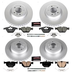 PowerStop Z23 Evolution Sport GEOMET Coated Brake Kits for 2011-2012 335I XDRIVE - CRK6059