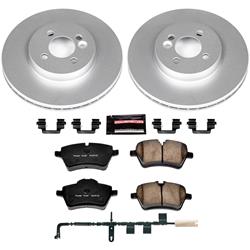 PowerStop Z23 Evolution Sport GEOMET Coated Brake Kits for 2007-2010 COOPER - CRK6068