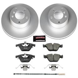 PowerStop Z23 Evolution Sport GEOMET Coated Brake Kits for 2011-2013 328I XDRIVE, 2013-2015 X1 - CRK6073
